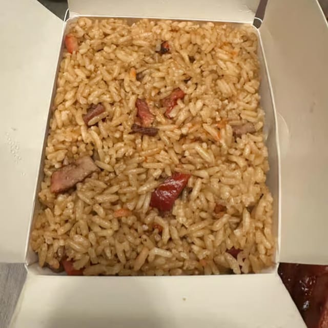 Roast Pork Fried Rice Special.