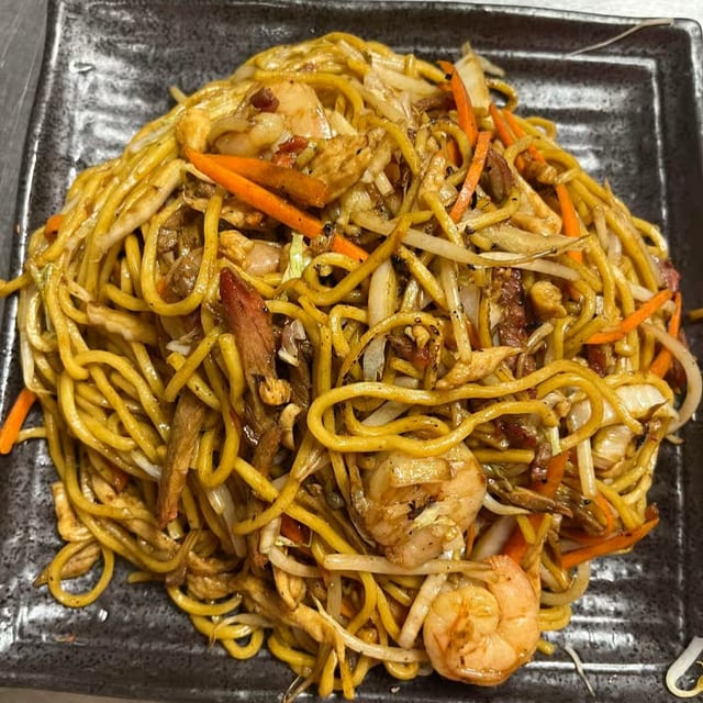 Roast Pork Lo Mein.