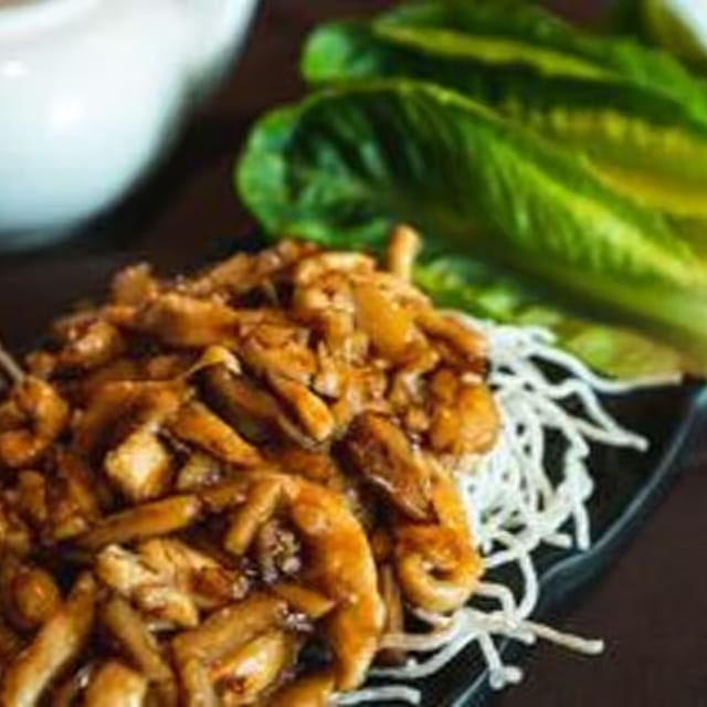 Chicken Lettuce Wrap.