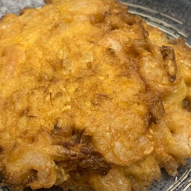Chicken Egg Foo Young.