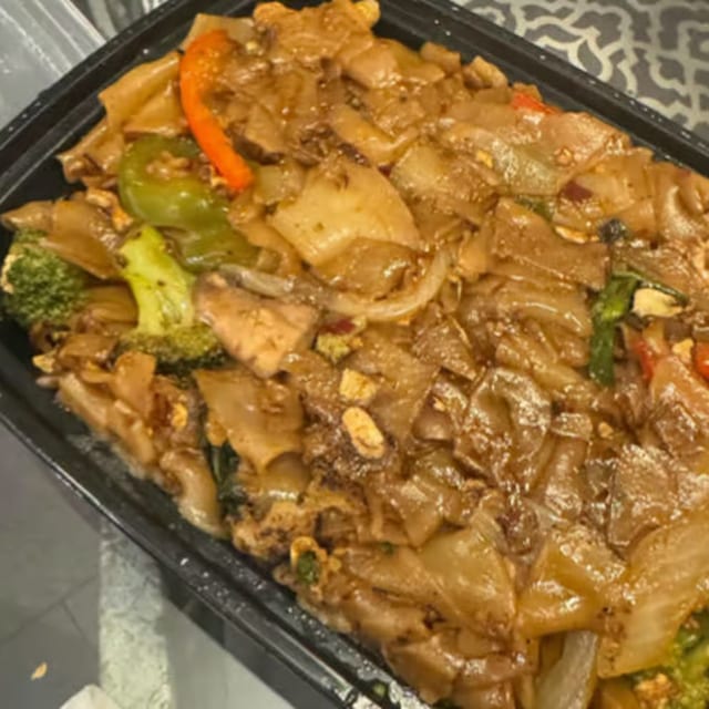 Thai Drunken Noodles.