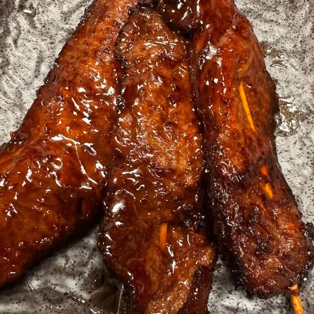 Steak on a Stick.