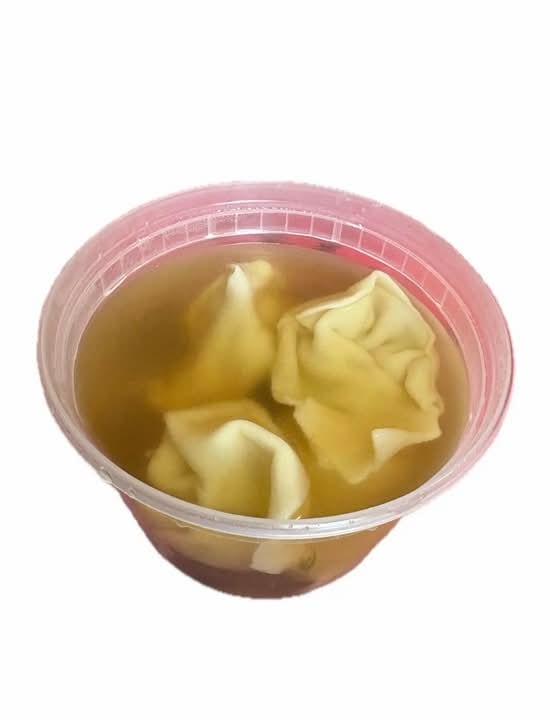Wonton & Egg Drop Soup.